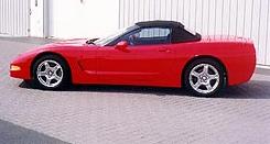 Wow! The red Corvette